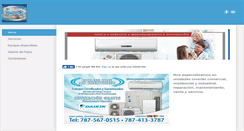 Desktop Screenshot of coolingzoneac.com