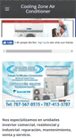 Mobile Screenshot of coolingzoneac.com